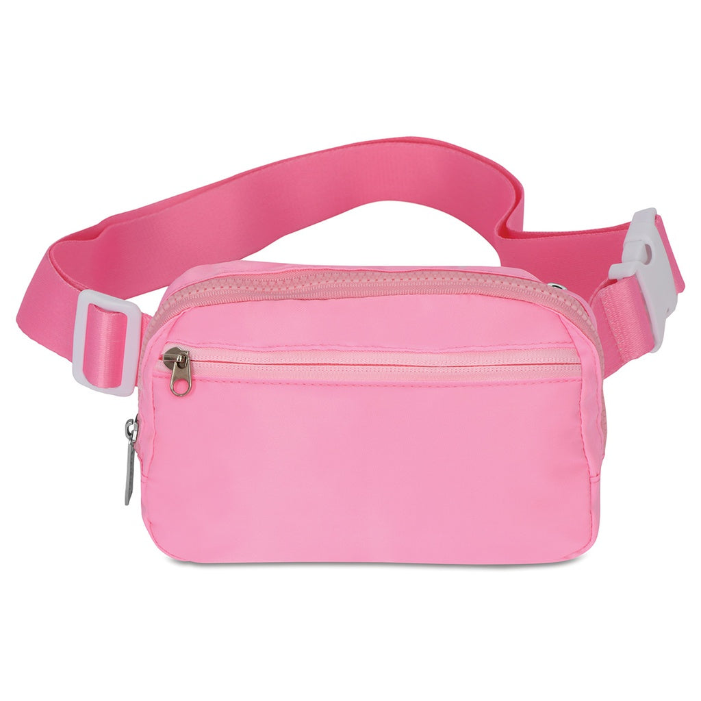 Nylon Belt Bag - Pink