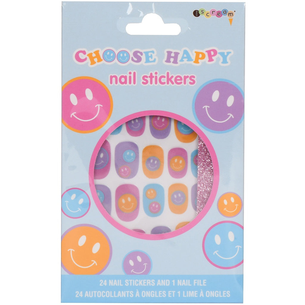 Nail Stickers and File Set | Choose Happy