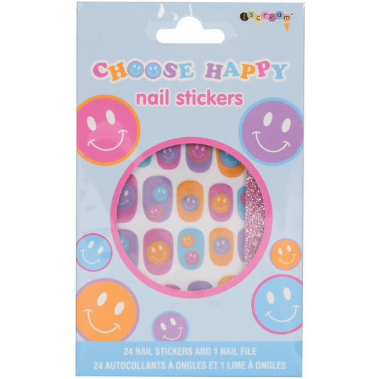 Nail Stickers and File Set | Choose Happy