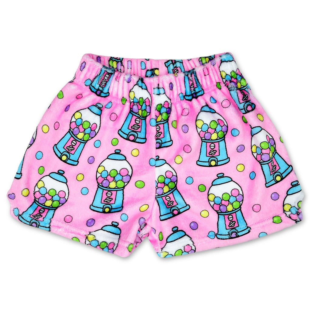 Plush Shorts | Bubble Gum Fun