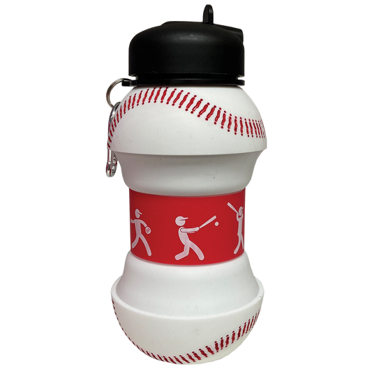 Baseball Collapsible Water Bottle