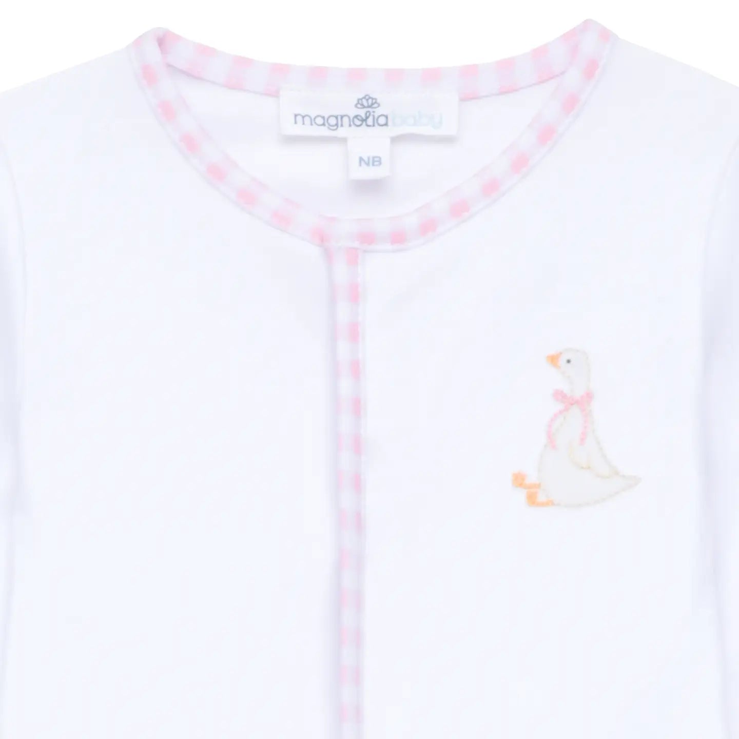 Silly Goose Footie | Pink