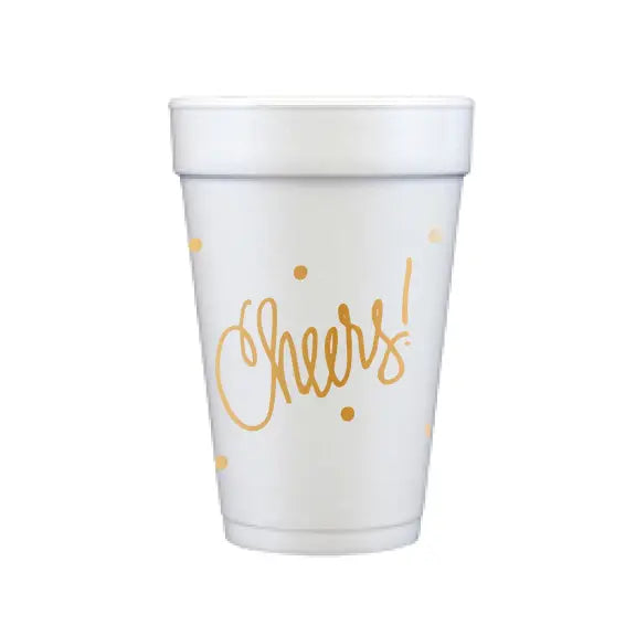 Foam Cups | Cheers | Polka Dots