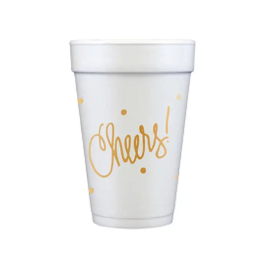 Foam Cups | Cheers | Polka Dots