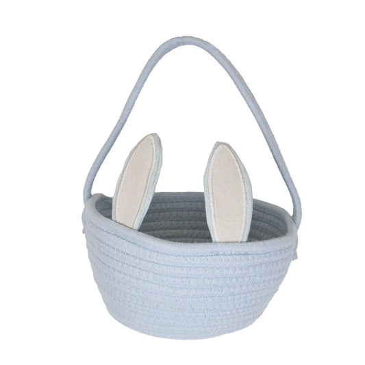 Hopkins Bunny Basket | Blue/White