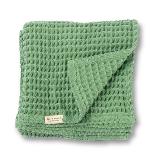 Waffle Baby Blanket | Sea Foam Green