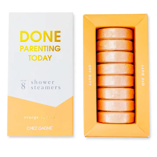 Shower Steamers | Orange Vanilla | Done Parenting Today