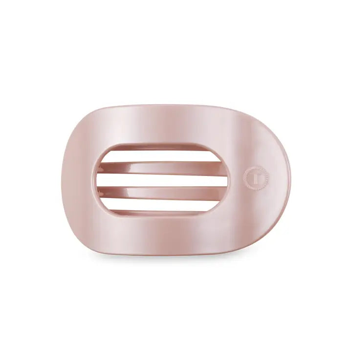 Teleties | Pearly Pink | Flat Round Clip | Assorted Sizes