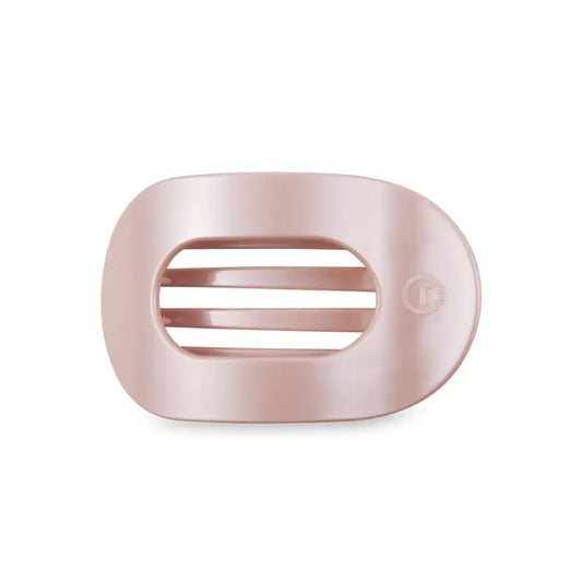 Teleties | Pearly Pink | Flat Round Clip | Assorted Sizes
