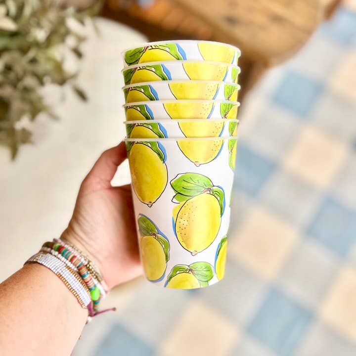Reusable Stadium Cups | Lemon