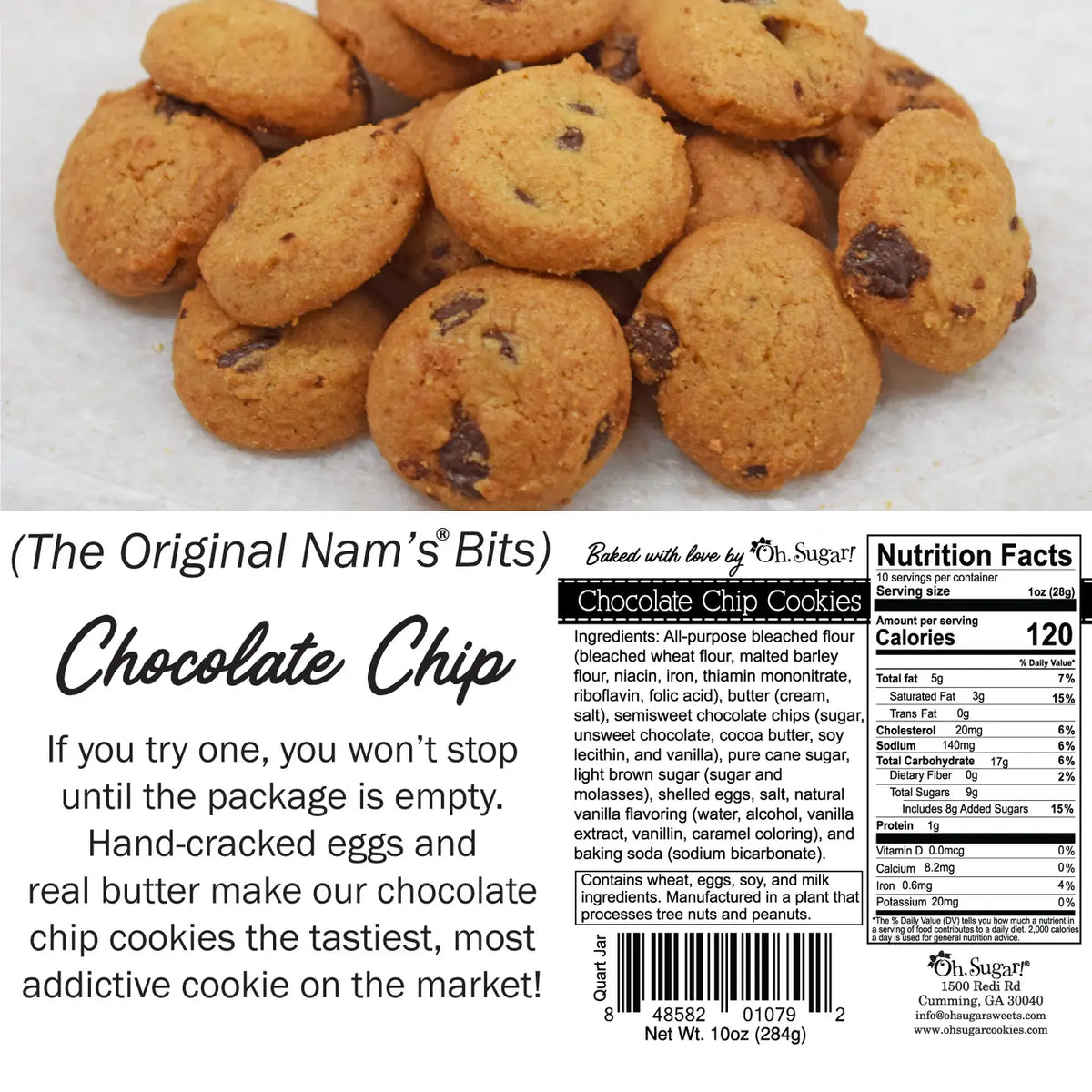Quart Jar | Chocolate Chip | Fall