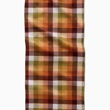 Bar Towel | Rustic Autumn Plaid