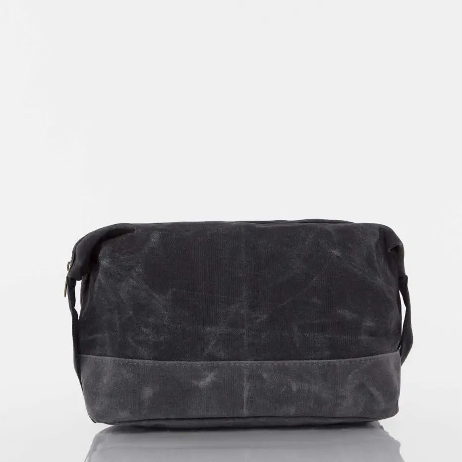 Waxed Dopp Kit | Black