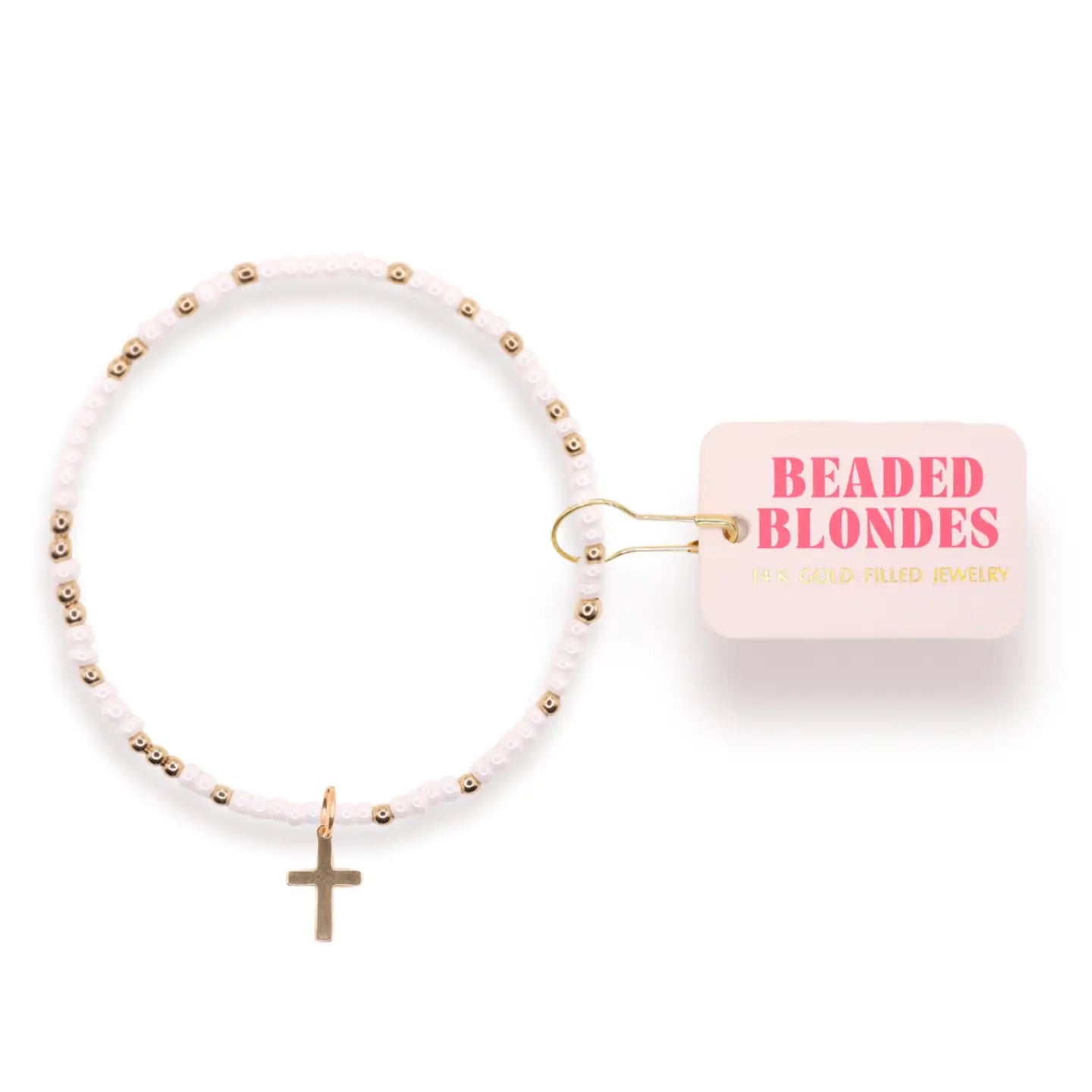 Cross Charm Bracelet