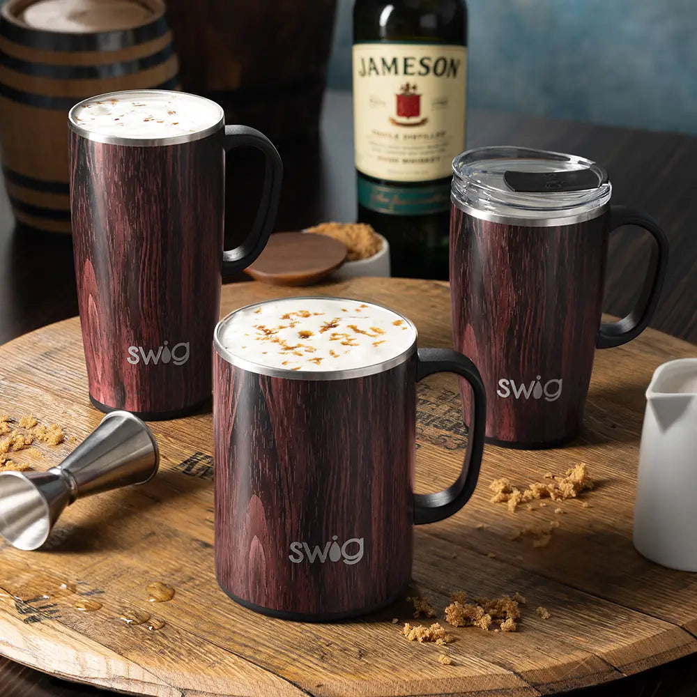 18oz Travel Mug | Bourbon Barrel
