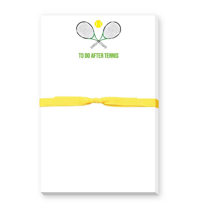 Tennis Large Notepad