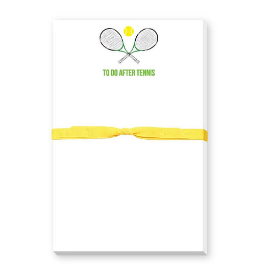 Tennis Large Notepad