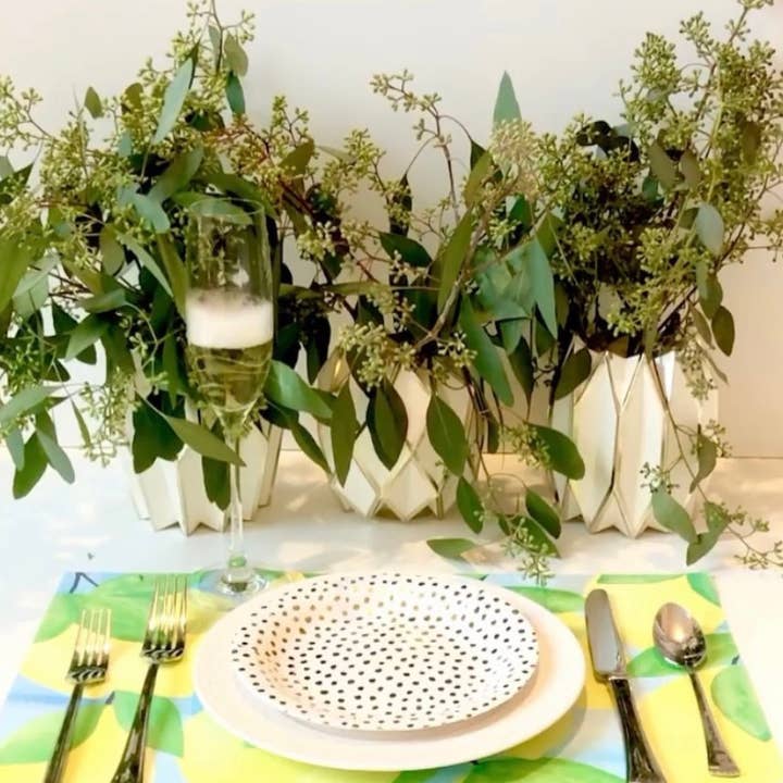 Paper Placemat Pad | Lemon