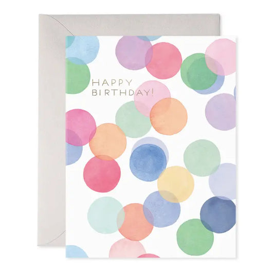 Greeting Card | Birthday | Falling Confetti