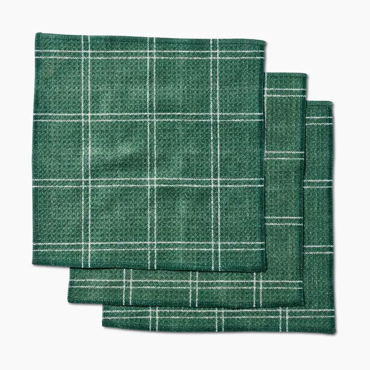 Dishcloth Set | Pine Forest Plaid