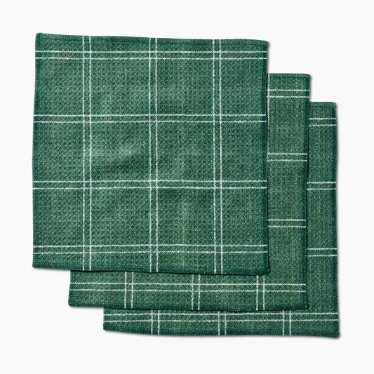 Dishcloth Set | Pine Forest Plaid