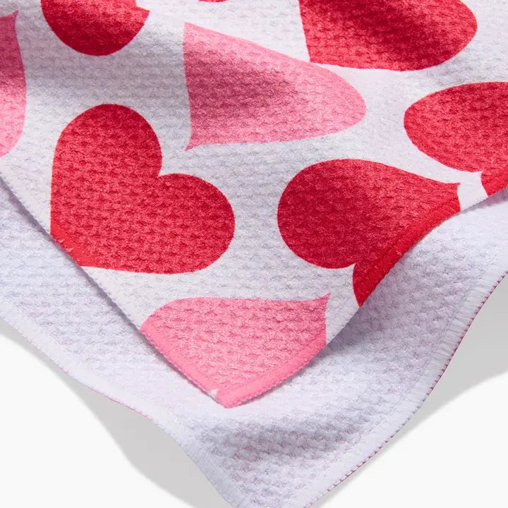 Tea Towel | Blushing Hearts