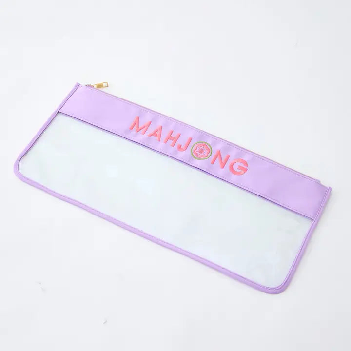 Mahjong Bag | Stitched | Lilac