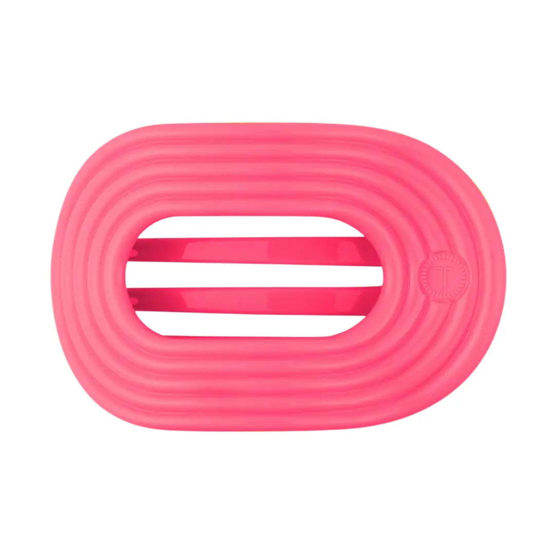 Teleties Flat Round Hair Clip | Tropic Twist | Assorted Sizes