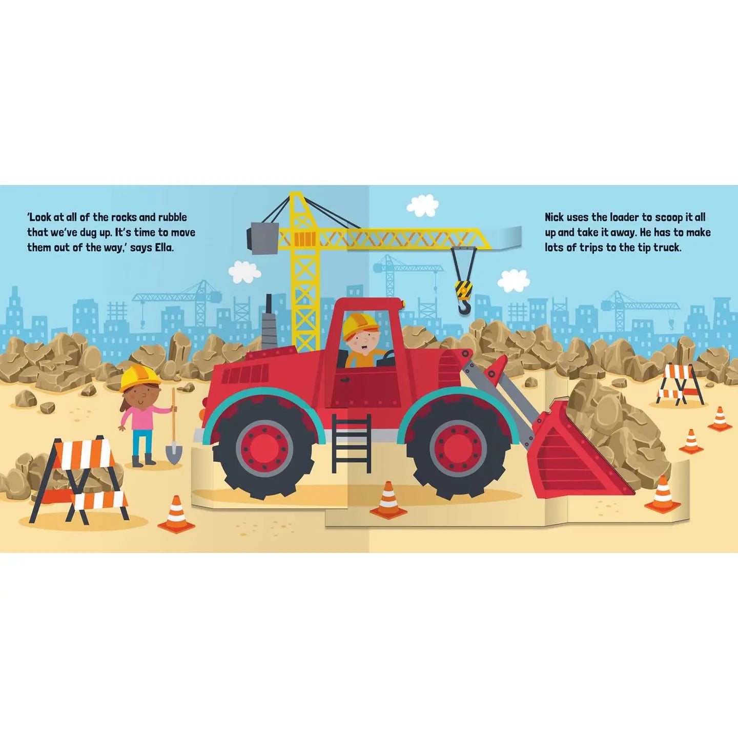 Trucks & Diggers: Pop-Up Book