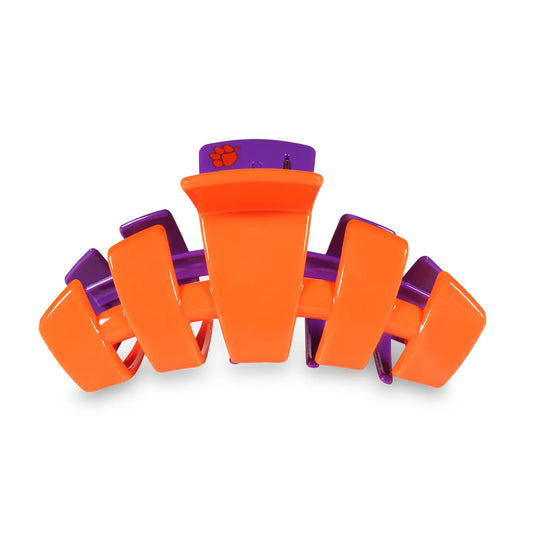 Teleties | Clemson | Large Claw Clip