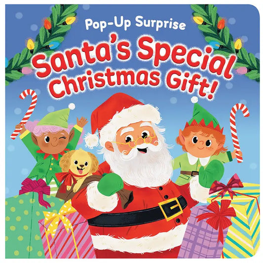 Lift-A-Flap Board Book | Santa's Special Christmas Gift