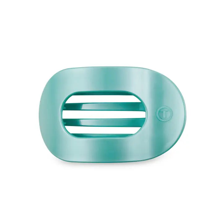 Teleties | Totally Turquoise | Flat Round Clip | Assorted Sizes