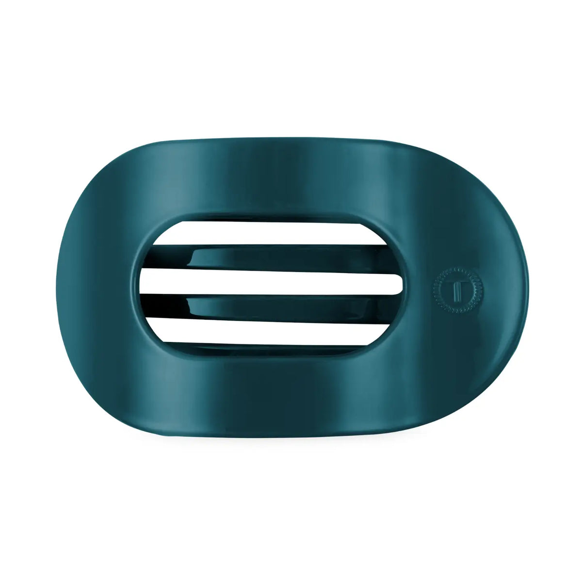 Teleties | Teal with It | Flat Round Clip | Assorted Sizes