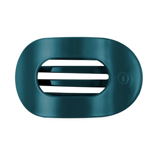 Teleties | Teal with It | Flat Round Clip | Assorted Sizes