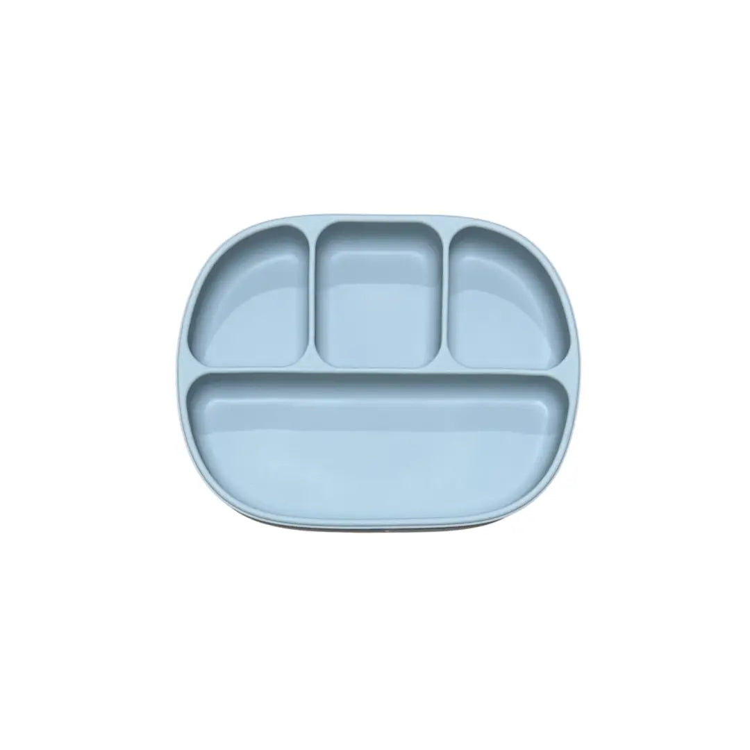 4 Section Suction Plate | Powder Blue