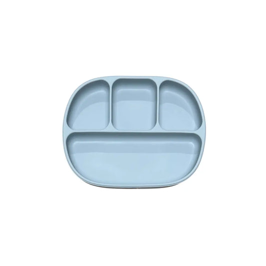 4 Section Suction Plate | Powder Blue