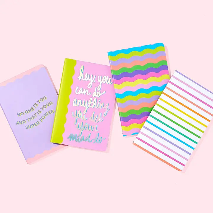 Mini Notebook Set | Neon + Foil