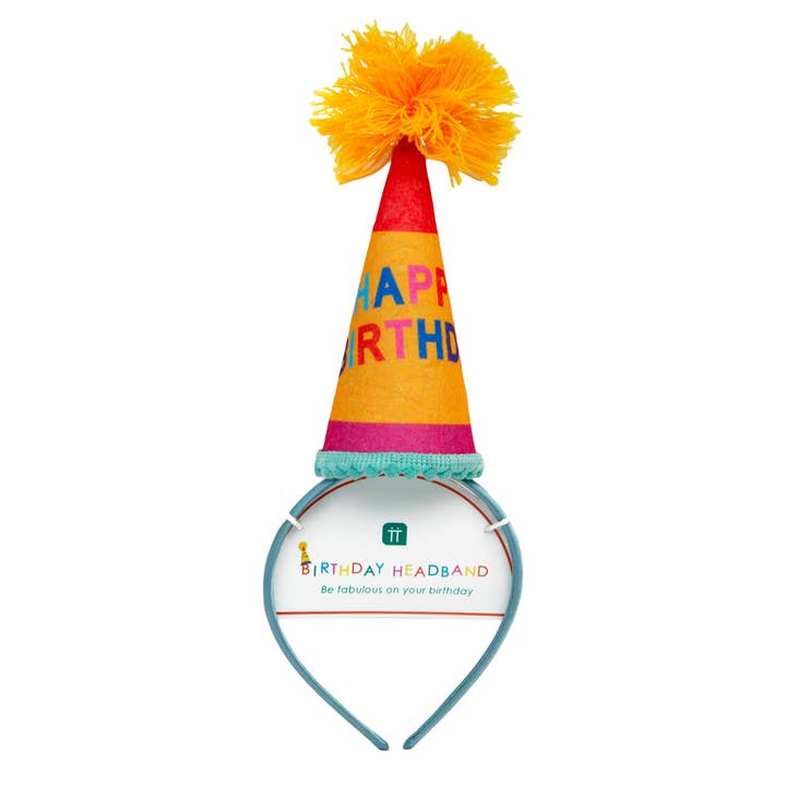 Headband | Happy Birthday Hat
