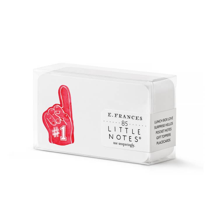 Little Notes | #1 Foam Finger