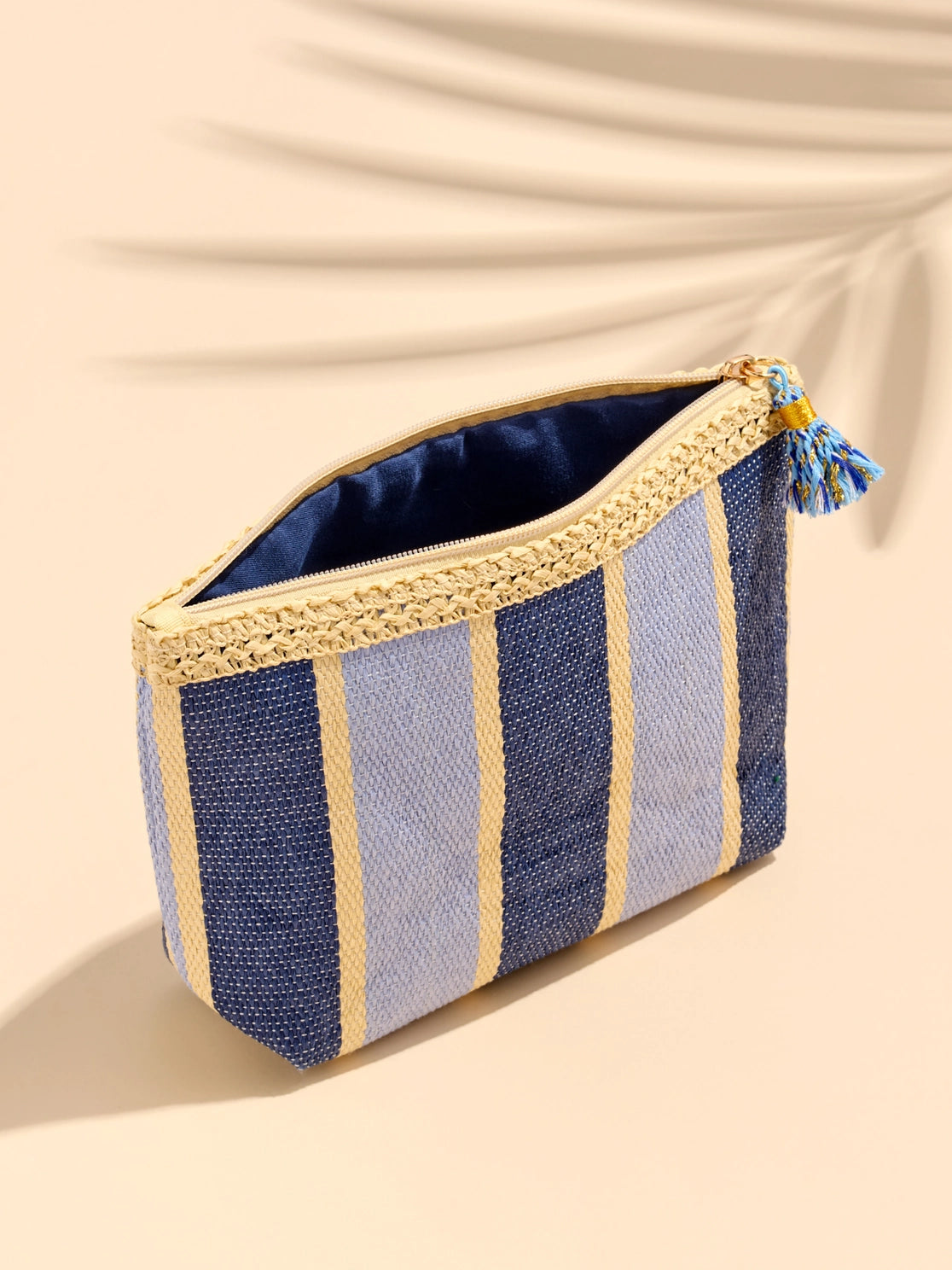 Capri Zip Pouch | Navy