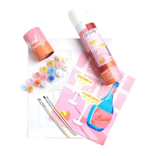 Paint by Numbers Kit | Be Bubbly