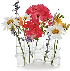 Hinged Tube Flower Arranger Vase