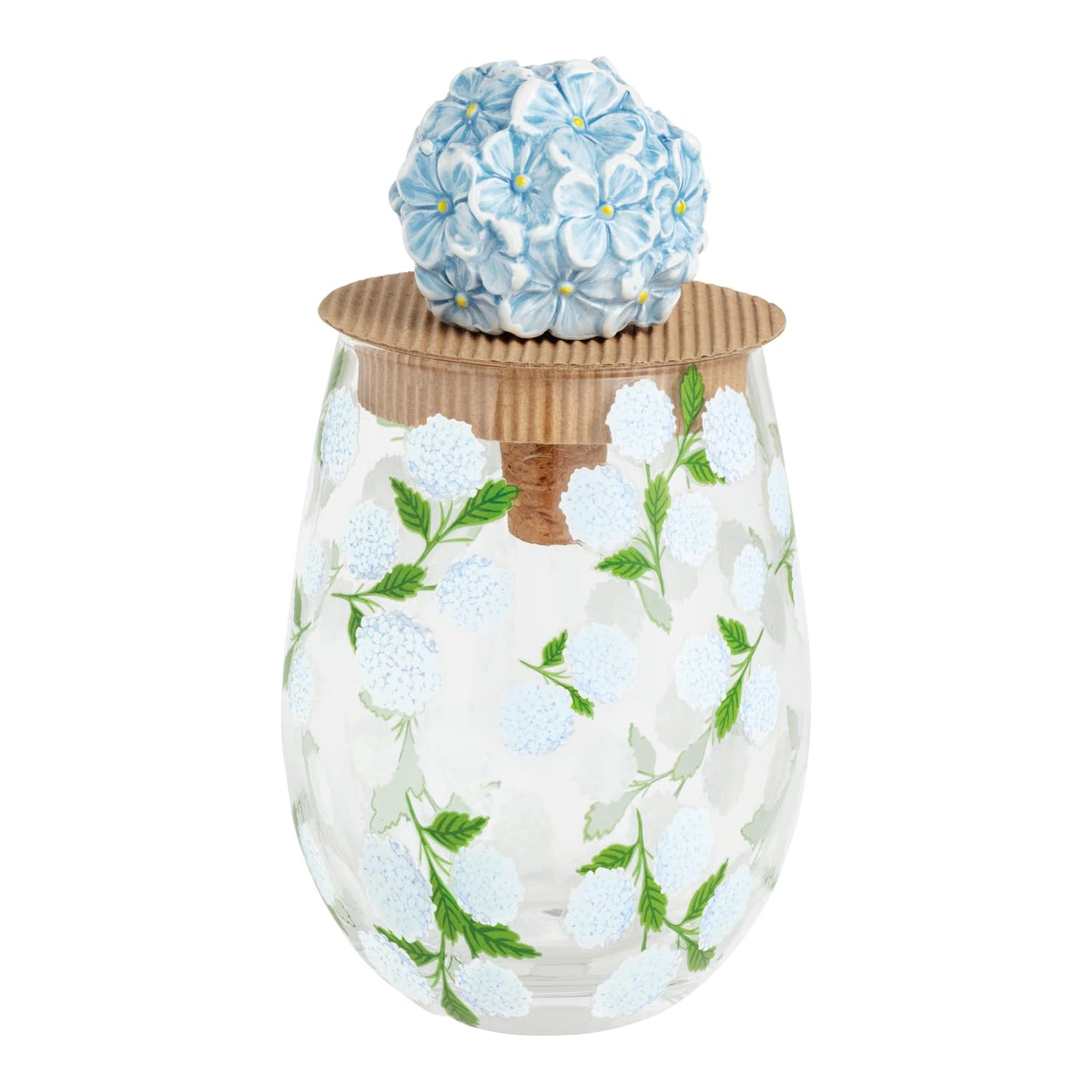 Hydrangea Stemless Glass Set