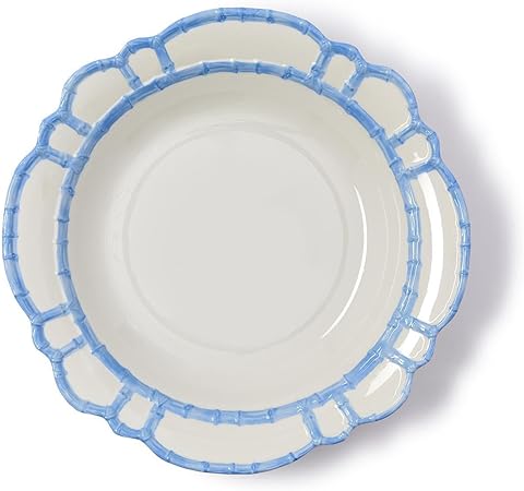 French Blue Bamboo Touch Bowl | Melamine