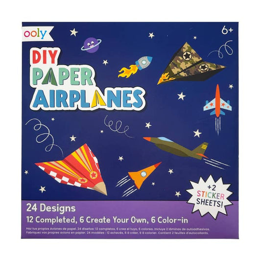 DIY Paper Air Planes Activity Kit