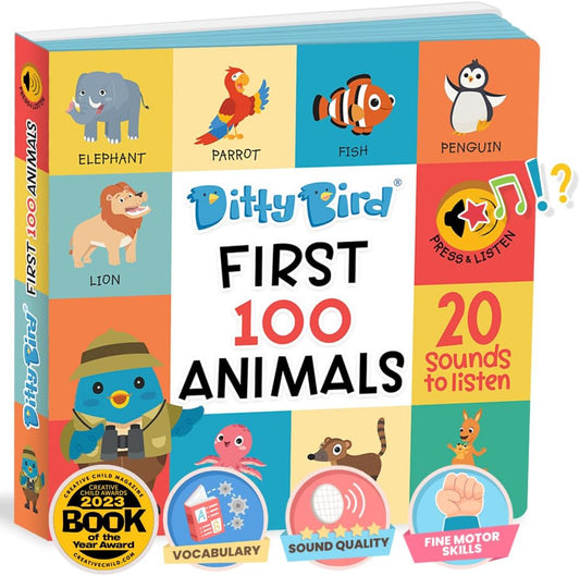Ditty Bird - First 100 Animals