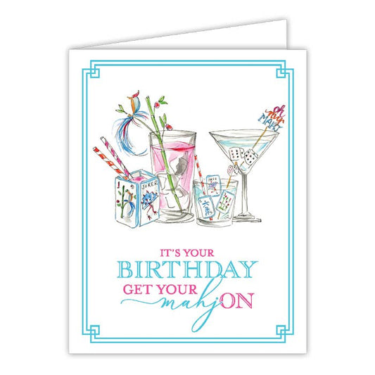 Greeting Card | Birthday | Mahjon Cocktails