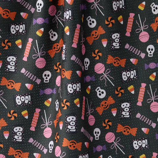 Tea Towel | Spooky Sweets Black