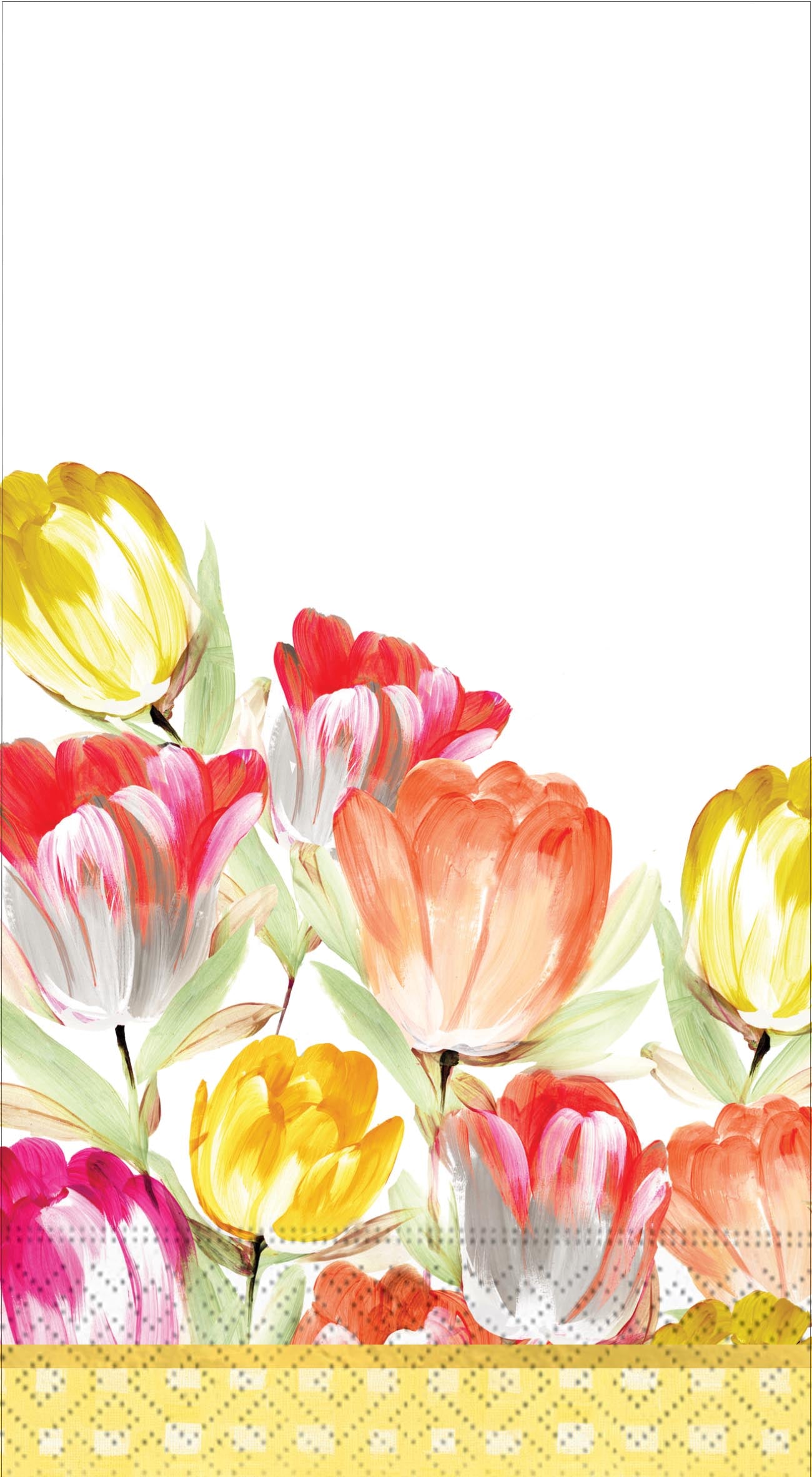 Guest Towels | Pretty Tulips