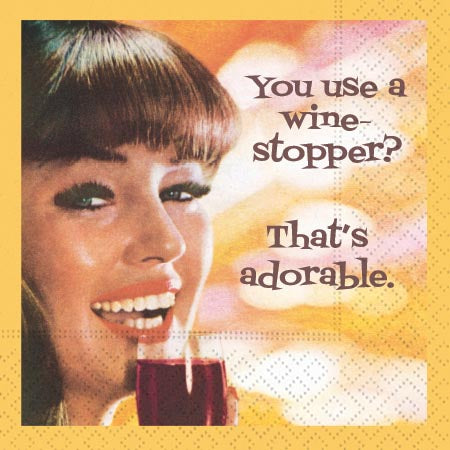 Cocktail Napkins | Wine Stopper